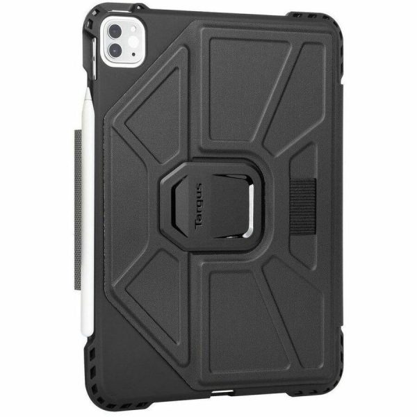Targus Pro-Tek THZ866GL Rugged Carrying Case (Folio) for 10.9" to 11" Apple iPad Air (4th Generation), iPad Air (5th Generation), iPad Pro, iPad Pro (2nd Generation), iPad Pro (3rd Generation), iPad Pro (4th Generation) Tablet, Apple Pencil, Stylus - Black - Image 6