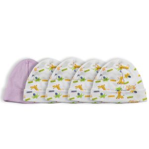 Girls Baby Cap (pack Of 5) Ls_0526