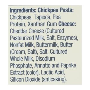 Banza - Chickpea Pasta Mac and Cheese - Shells and Classic Cheddar - Case of 6 - 5.5 oz.