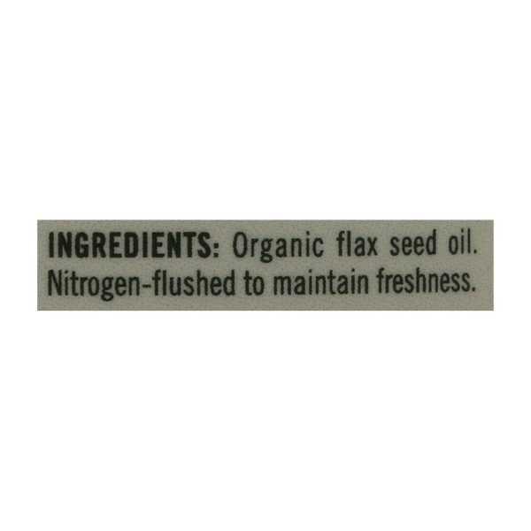 Flora - Flax Oil - 1 Each -8.5 FZ - Image 3