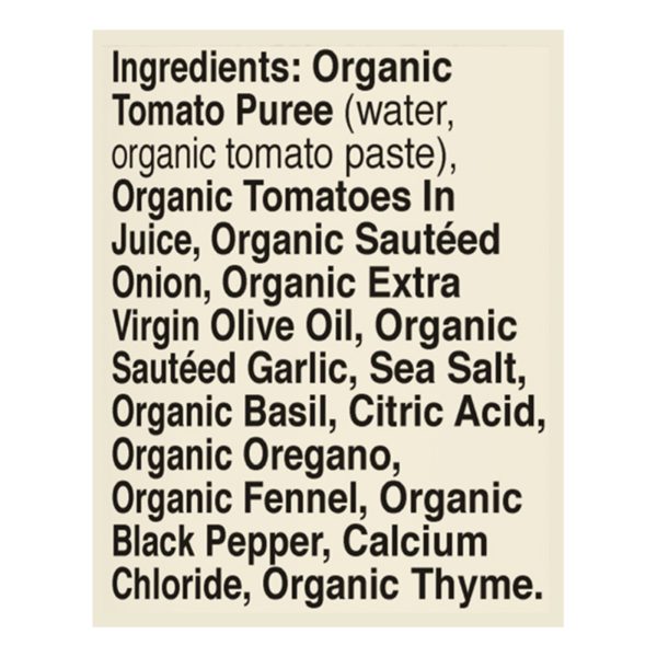 Muir Glen - Pasta Sauce Organic Italian Herb - Case of 12-23.5 Fluid Ounces - Image 3