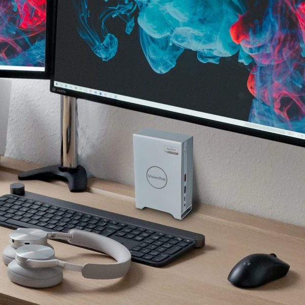 VisionTek VT7100 Triple Display 4K USB-C Docking Station with 100W Power Delivery - Image 9