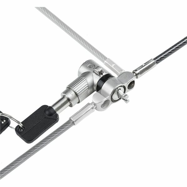 StarTech.com Universal Laptop Lock 6.6ft, Security Cable For Notebook Compatible w/Noble Wedge®/Nano/K-Slot; Keyed Locking Cable - Image 4