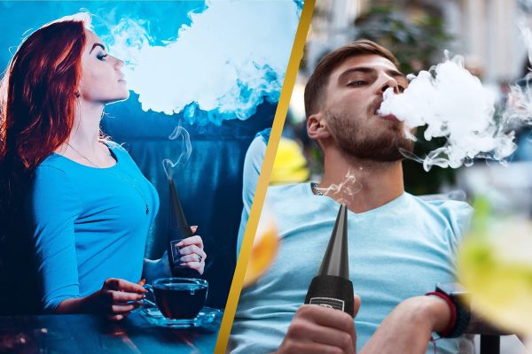 Premium Hookah Ice Hose Tips   ICE Bazooka with 2 Reinforced Cooling Packs and Soft Grip   Improved Hose Hookah Mouth Tips   Hookah Mouthpiece Accessory Set Cooling pad Black - Image 7
