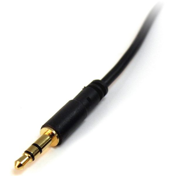 StarTech.com 6 ft Slim 3.5mm Stereo Audio Cable - M/M - Image 2