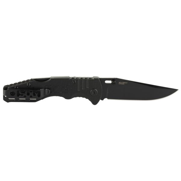 SOG SALUTE MINI 3.1" BLACK OXIDE - Image 2