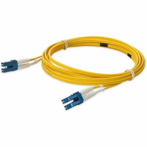 AddOn 3m LC (Male) to LC (Male) Yellow OS2 Duplex Fiber LSZH-rated Patch Cable