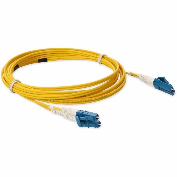 AddOn 3m LC (Male) to LC (Male) Yellow OS2 Duplex Fiber LSZH-rated Patch Cable - Image 7