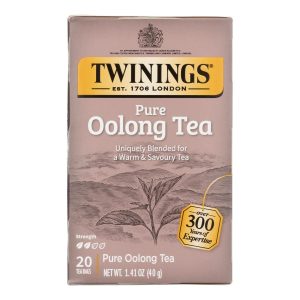 Twinings Tea Black Tea - China Oolong - Case of 6 - 20 Bags
