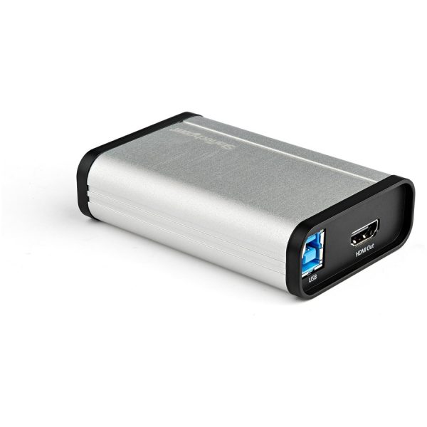 StarTech.com HDMI to USB C Video Capture Device UVC 1080p 60fps, External USB 3.0 HDMI Audio/Video Capture/Live Streaming/Recorder, TAA - Image 2