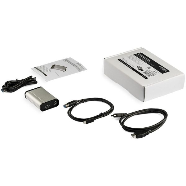 StarTech.com HDMI to USB C Video Capture Device UVC 1080p 60fps, External USB 3.0 HDMI Audio/Video Capture/Live Streaming/Recorder, TAA - Image 6