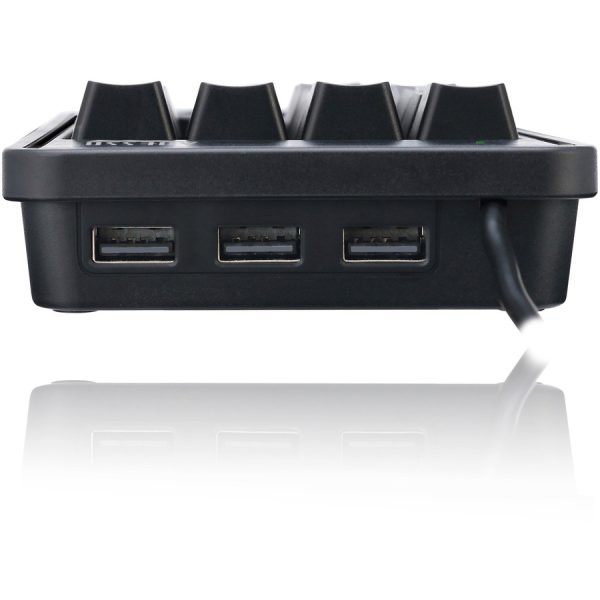 Adesso 19-Key Mechanical Keypad with 3-Port USB Hub - Image 9