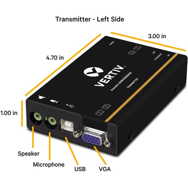 Avocent LV 3000 Series High Quality KVM Extender Kit with Receiver & Transmitter - Image 4
