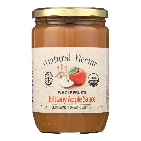 Natural Nectar Brittany Apple Sauce - Sauce - Case of 6 - 22.2 oz. - Image 2