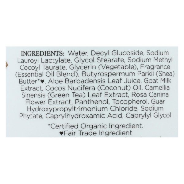 Nubian Heritage Body Wash Goat's Milk And Chai - 13 fl oz - Image 2