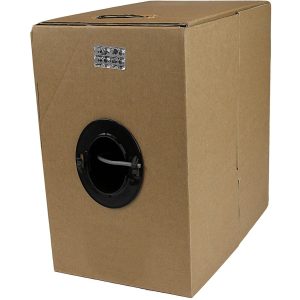 StarTech.com Bulk Cat 5e Ethernet Cable - 1000 ft. - Solid - Plenum CMP - Gray - TAA Compliant