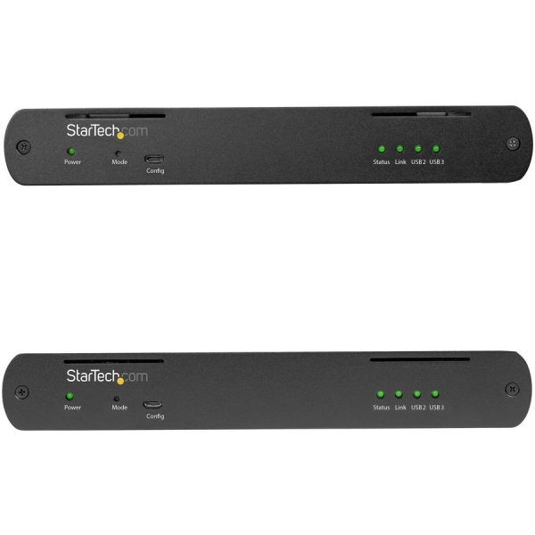 StarTech.com 4-Port USB 3.0 Extender with 1x Gigabit Ethernet Port Extension over Single Cat6a/Cat7 Cable 330ft/100m, 5Gbps USB-A Extender - Image 2