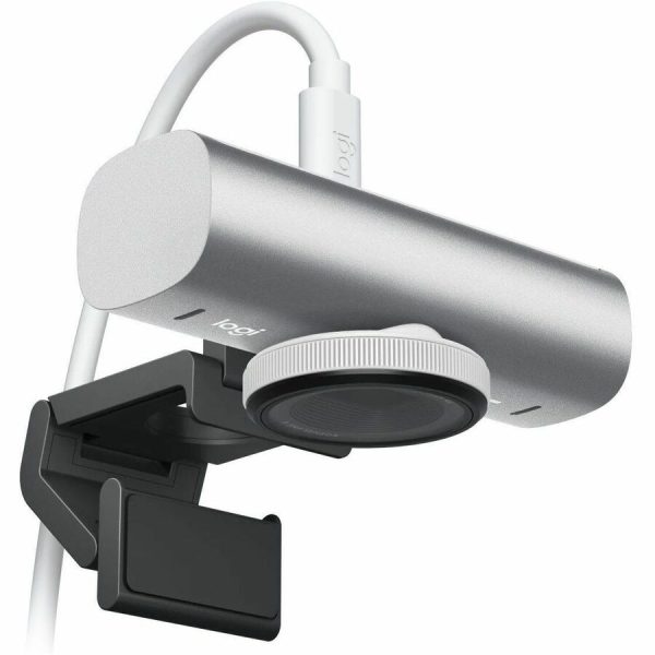 Logitech MX Brio Ultra HD 4K Collaboration and Streaming Webcam, 1080p at 60 FPS, Dual Noise Reducing Mics, Show Mode, USB-C, Webcam Cover, Works with Microsoft Teams, Zoom, Google Meet, Pale Gray - Image 11