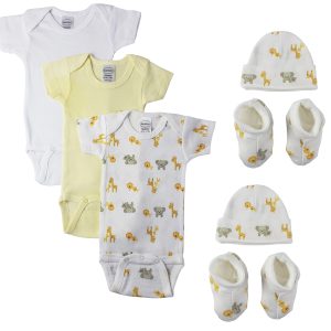 Unisex Newborn Baby 7 Pc  Sets Nc_0676