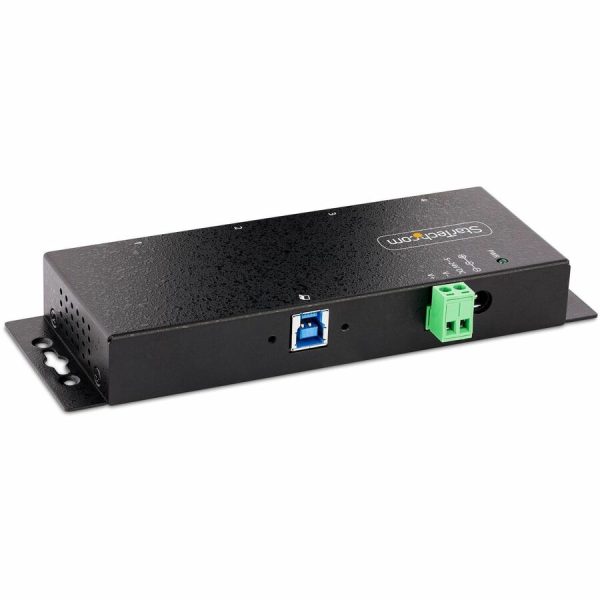 StarTech.com 4-Port Industrial USB 3.0 5Gbps Hub, Rugged USB Hub w/ ESD & Surge Protection, DIN/Wall/Desk Mountable, USB-A Expansion Hub - Image 5