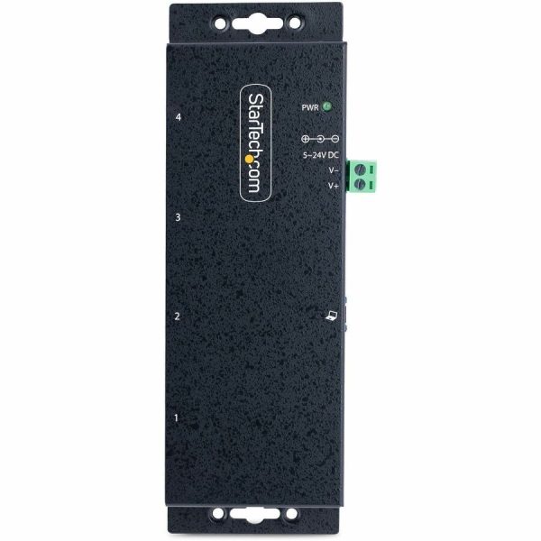 StarTech.com 4-Port Industrial USB 3.0 5Gbps Hub, Rugged USB Hub w/ ESD & Surge Protection, DIN/Wall/Desk Mountable, USB-A Expansion Hub - Image 6