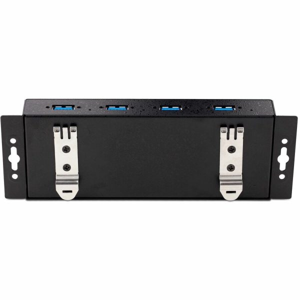 StarTech.com 4-Port Industrial USB 3.0 5Gbps Hub, Rugged USB Hub w/ ESD & Surge Protection, DIN/Wall/Desk Mountable, USB-A Expansion Hub - Image 8