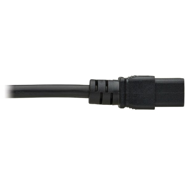 Eaton Tripp Lite Series Power Extension Cord, C19 to C20 - Heavy-Duty, 15A, 250V, 14 AWG, 15 ft. (4.6 m), Black - Image 3