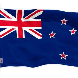 New Zealand Flag 150D Printed Polyester 3x5 Ft