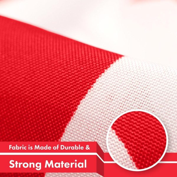 G128 3 Pack: Hong Kong Hong Konger Flag | 3x5 Ft | Printed 150D Polyester - Indoor/Outdoor, Vibrant Colors, Brass Grommets, Quality Polyester, Much Thicker More Durable Than 100D 75D Polyester - Image 4
