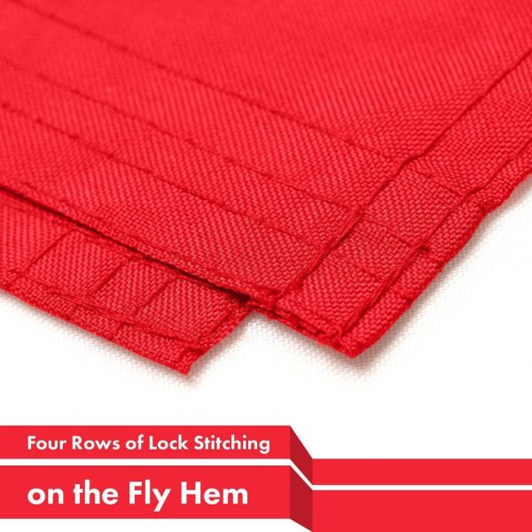 G128 3 Pack: Hong Kong Hong Konger Flag | 3x5 Ft | Printed 150D Polyester - Indoor/Outdoor, Vibrant Colors, Brass Grommets, Quality Polyester, Much Thicker More Durable Than 100D 75D Polyester - Image 5