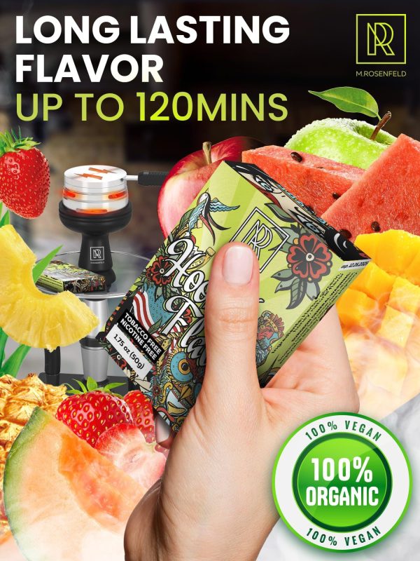 Pleasure Hookah Flavors Set   5 x 50g non tobacco hookah flavor for your Hookah Bowl (Sweet watermelon   Double apple   Mango   Pineapple   Strawberry) Hookah Bundle Pack of 5   Try these Tobacco Free Shisha - Image 4
