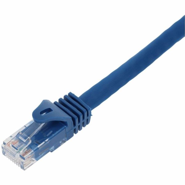 AddOn 16ft Blue CAT 6 PVC Ethernet Cable Snagless Easy Boot RJ-45 M/M - Image 2
