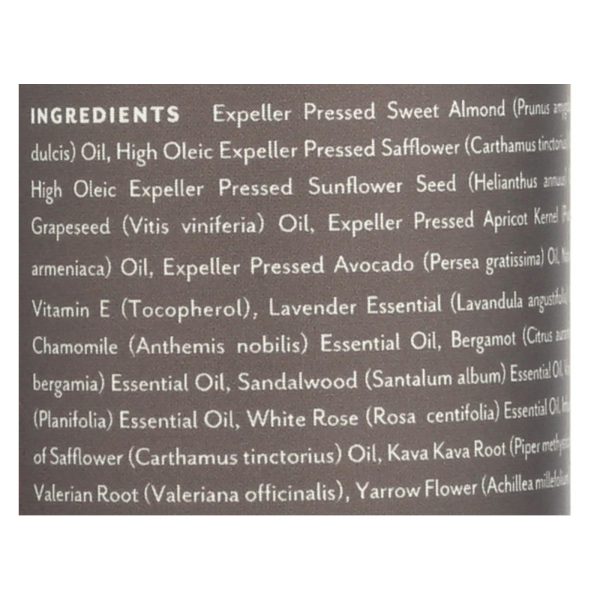 Soothing Touch Bath and Body Oil - Rest/Relax - 8 oz - Image 2