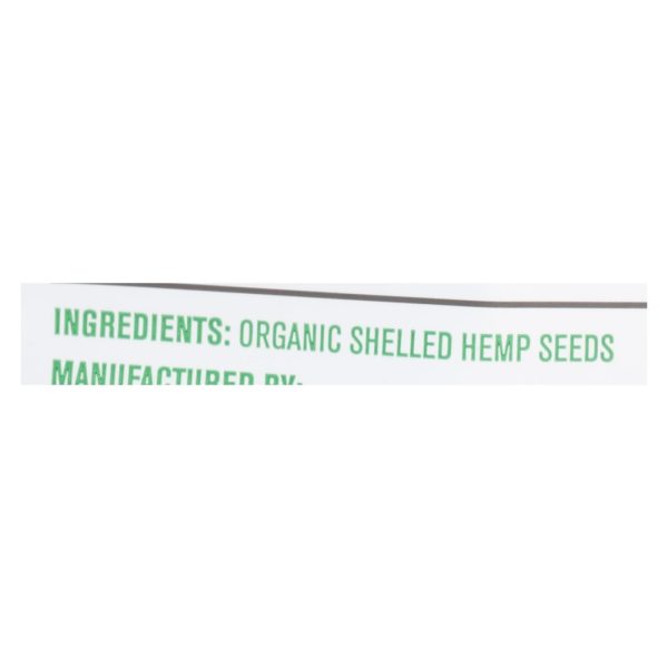 Manitoba Harvest Certified Organic Hemp Hearts Shelled Hemp Seed- Case of 6 - 12 oz - Image 2
