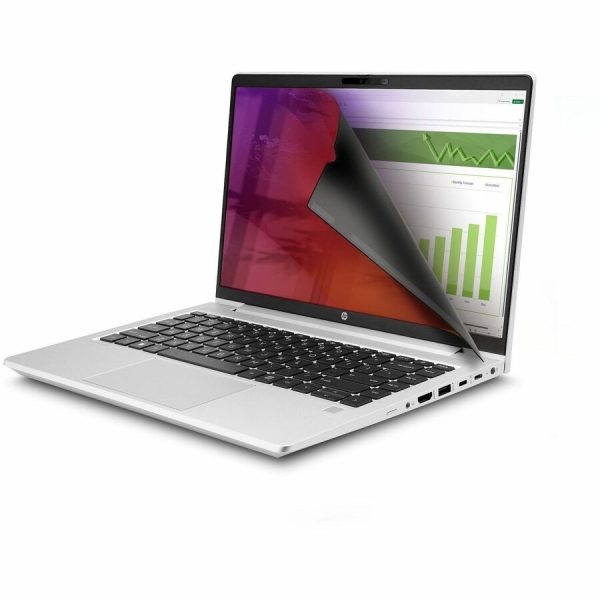 StarTech.com 14-inch 16:9 Laptop Privacy Screen, Reversible Gold Filter w/Enhanced Privacy, Computer Security Filter, +/- 30° View Angle - Image 3