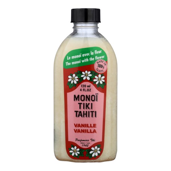 Monoi Tiare Tahiti Coconut Oil Vanilla - 4 fl oz - Image 2