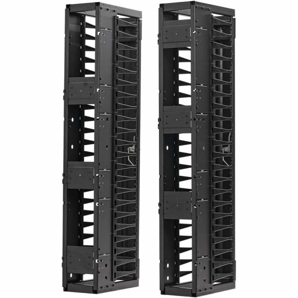 Eaton Tripp Lite Series High-Capacity Vertical Cable Manager - Deep Double Finger Duct with Cover, Single Sided, 6 in. Wide, Black, 7 ft. (2.2 m) - Image 5