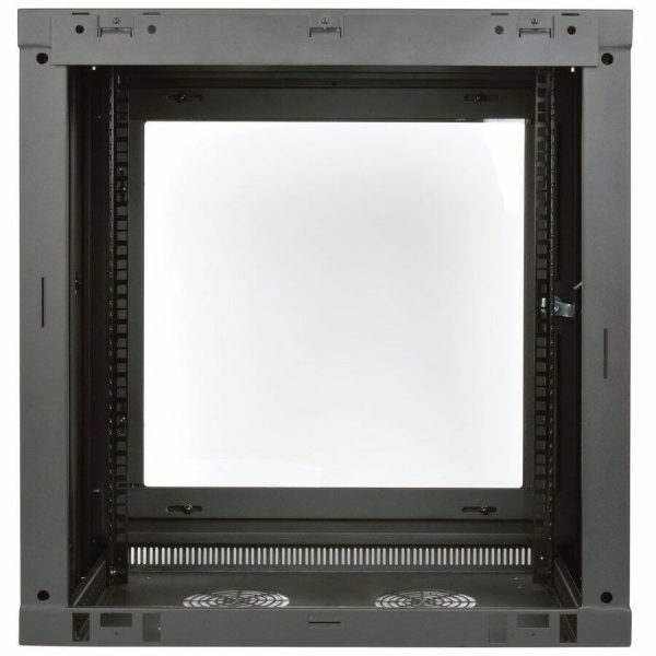 Eaton Tripp Lite Series SmartRack 12U Very Low-Profile Patch-Depth Wall-Mount Small Rack Enclosure, Clear Acrylic Window - Image 2