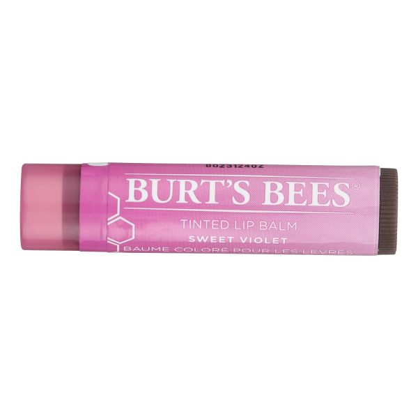 Burts Bees - Lip Balm - Tint - Sweet Violet - Case of 2 - .15 oz - Image 2