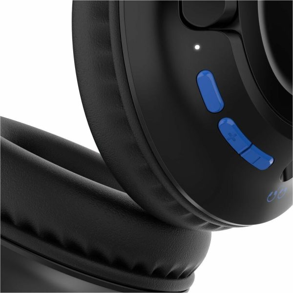 Belkin Wireless Over-Ear Headset for Kids with Mic - On-Ear Earphones for iPhone, iPad, Fire Tablet & More - Black - Image 2
