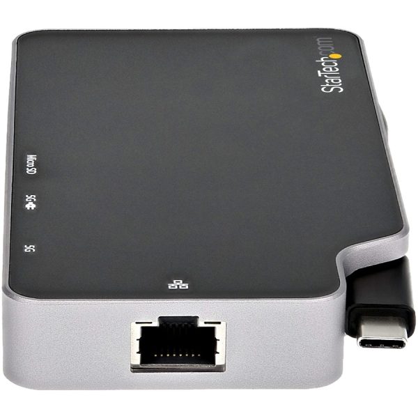 StarTech.com USB C Multiport Adapter, USB-C to 4K HDMI or VGA Video with 100W PD Pass-through, 10Gbps USB Hub/MicroSD/GbE, USB-C Mini Dock - Image 7