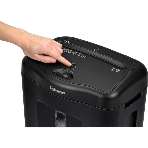 Fellowes Powershred® 11C Cross-Cut Shredder - Image 2