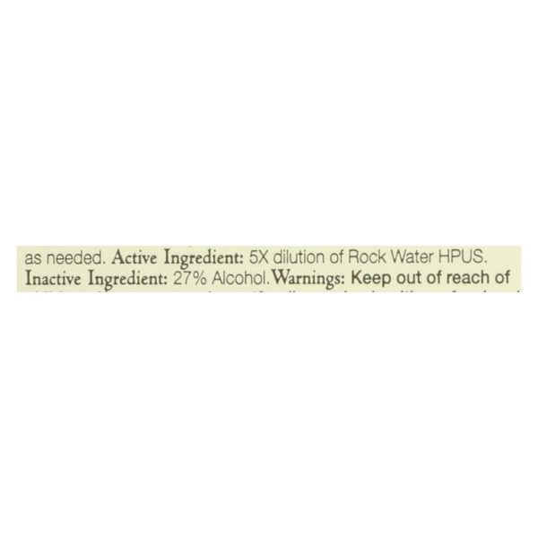 Bach Flower Remedies Essence Rock Water - 0.7 fl oz