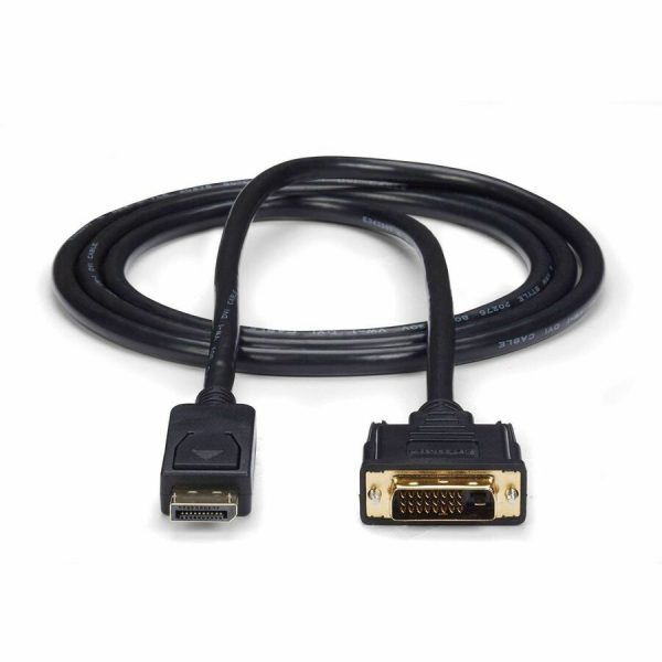 StarTech.com 6ft (1.8m) DisplayPort to DVI Cable, DisplayPort to DVI Adapter Cable, DP to DVI-D Converter, Replacement for DP2DVIMM6 - Image 7