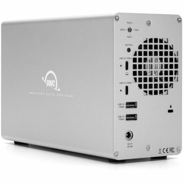 OWC Mercury Elite Pro Dual with 3-Port Hub External Storage Solution - Image 2