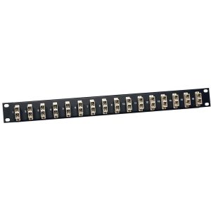 Eaton Tripp Lite Series 16-Port Fiber Patch Panel, 1U (SC/SC), Multimode or Singlemode
