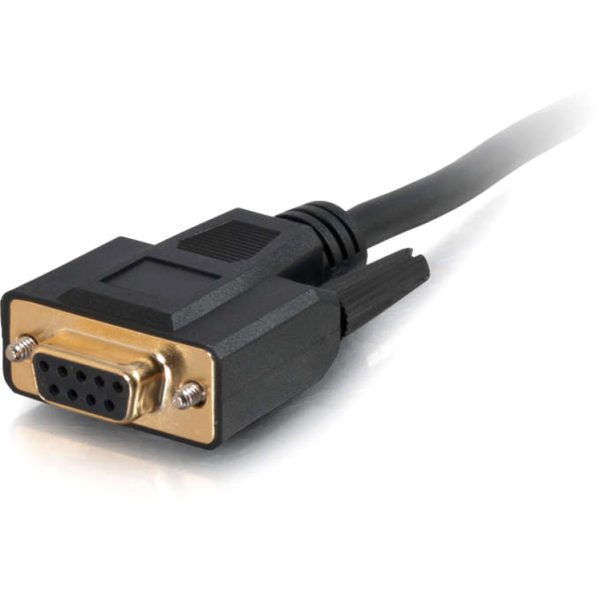 C2G 1.5ft Velocity DB9 Female to 3.5mm Male Adapter Cable - Image 2