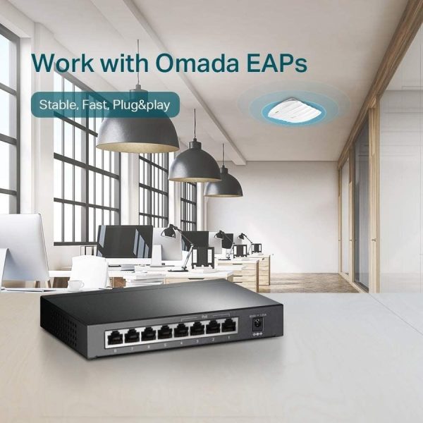 TP-LINK TL-SG1008P - 8 Port Gigabit PoE Switch - Image 10