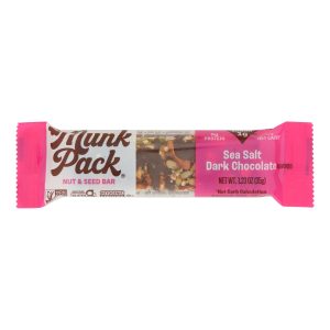 Munk Pack - Keto Nt&sd Sea Salt Dark Chocolate - Case of 12 - 1.23 OZ