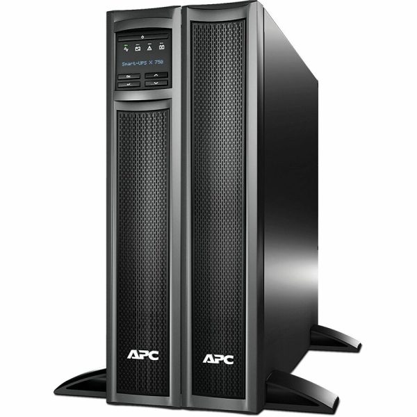APC Smart-UPS X, Line Interactive, 750VA, Rack/tower convertible 2U, 120V, 8x 5-15R NEMA, SmartConnect port, Extended runtime - Image 2